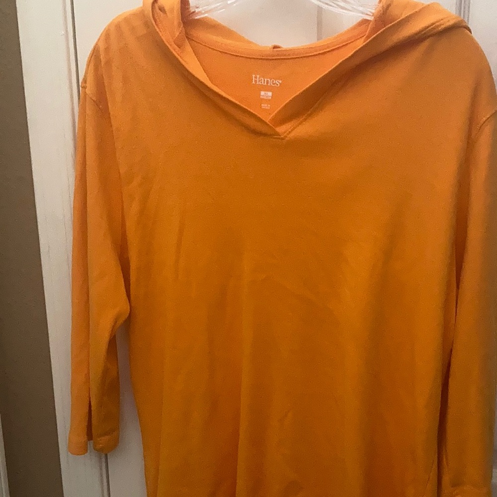 FINAL MARKDOWN Hanes hooded tee xl